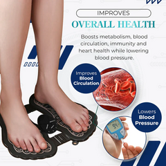 Relief-Right Electric EMS Foot Massager: Healing Therapy Care