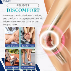 Relief-Right Electric EMS Foot Massager: Healing Therapy Care