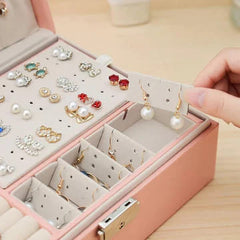 LEATHER JEWELLERY ORGANIZER