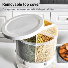 Rotating Rice Dispenser
