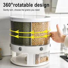 Rotating Rice Dispenser