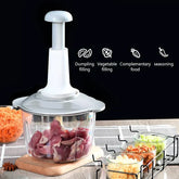 Multi-function Meat Grinder Push Manual Food Chopper