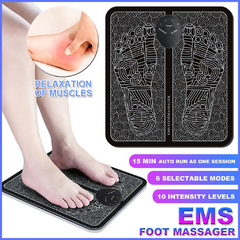 Relief-Right Electric EMS Foot Massager: Healing Therapy Care