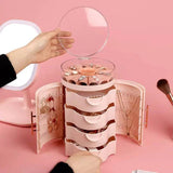 4 LAYERS DRAWERS JEWELLERY BOX