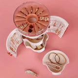 4 LAYERS DRAWERS JEWELLERY BOX