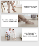 Relief-Right Electric EMS Foot Massager: Healing Therapy Care