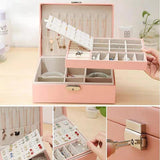 LEATHER JEWELLERY ORGANIZER