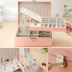 LEATHER JEWELLERY ORGANIZER