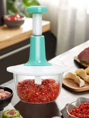 Multi-function Meat Grinder Push Manual Food Chopper