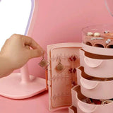 4 LAYERS DRAWERS JEWELLERY BOX