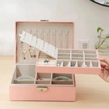 LEATHER JEWELLERY ORGANIZER