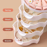 4 LAYERS DRAWERS JEWELLERY BOX