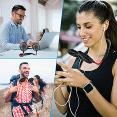 Hands Free Portable Neck Fan