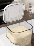 MULTI RICE STORAGE CONTAINER WITH 4 COMPARTMENTS