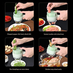 Electric Handheld Vegetable Cutter