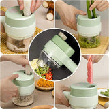 Electric Handheld Vegetable Cutter