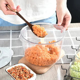 Multi-function Meat Grinder Push Manual Food Chopper