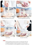 Multi-function Meat Grinder Push Manual Food Chopper