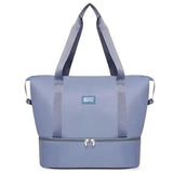 RE-EQUIPPED FASHION TRAVEL BAG WITH SHOE PARTITION
